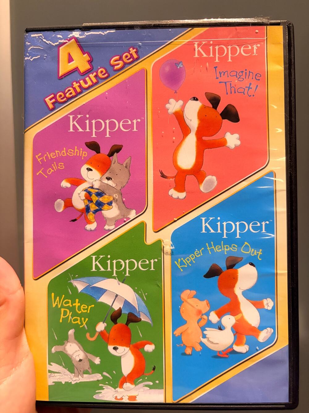 Kipper DVD 4 Feature Set RARE Out of Print Friendship Tails Imagine